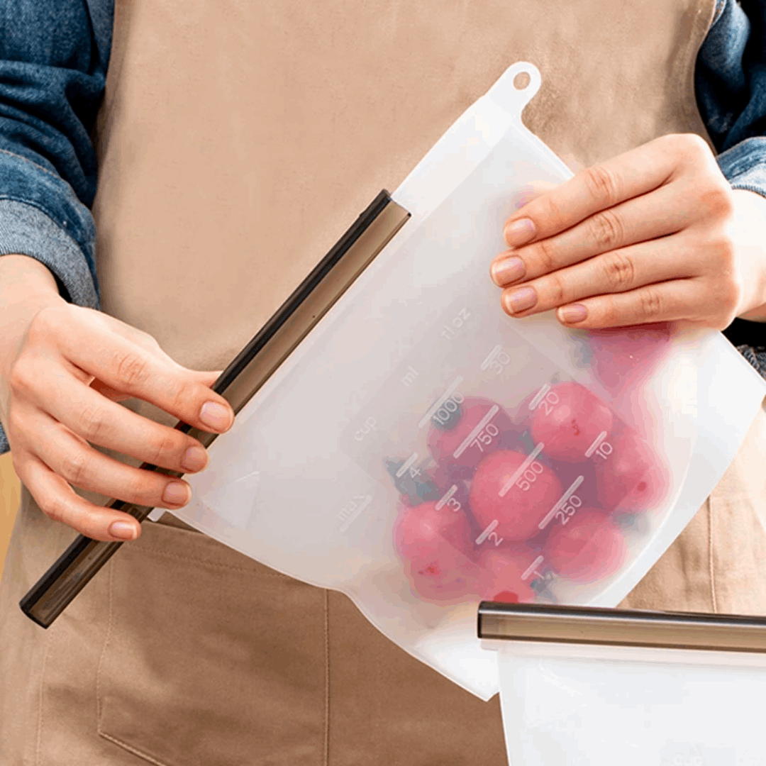 Bolsa silicona para comida